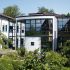 Gartenansicht des Rathauses Raubling