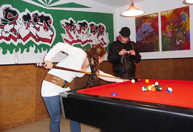 JUB Jugendzentrum Raubling Billiardzimmer 